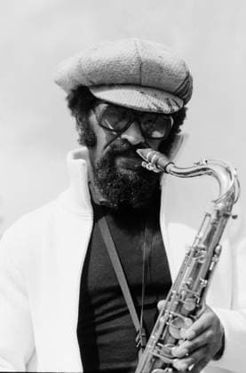 RECORD DATE NOT STATED Sonny Rollins photographed in New Paltz, New York during an outdoor concert circa 1970s EDITORIAL USE ONLY  Copyright: KenxShungx