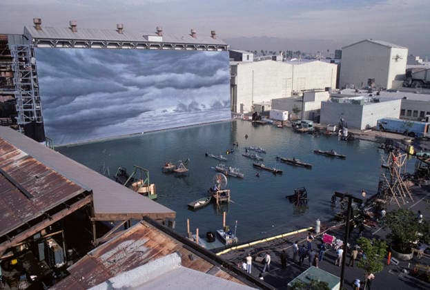 RECORD DATE NOT STATED The Winds of War Paramount Studios back lot 1981 EDITORIAL USE ONLY  Copyright: xRichardxR.xHewettx
