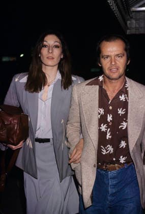 RECORD DATE NOT STATED Jack Nicholson and Anjelica Huston 1983 EDITORIAL USE ONLY  Copyright: xGaryxLewisx