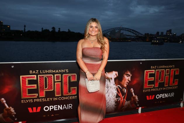 February 8, 2026: BARBARA SMIRNIOTIS attends the Sydney Premiere of EPiC: Elvis Presley in Concert at Westpac OpenAir, Mrs Macquarie s Point on February 08, 2026 in Sydney, NSW Australia  - ZUMAa155 20260208_aaa_a155_026 Copyright: xChristopherxKhouryx