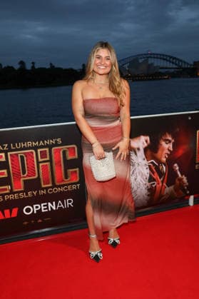 February 8, 2026: BARBARA SMIRNIOTIS attends the Sydney Premiere of EPiC: Elvis Presley in Concert at Westpac OpenAir, Mrs Macquarie s Point on February 08, 2026 in Sydney, NSW Australia  - ZUMAa155 20260208_aaa_a155_034 Copyright: xChristopherxKhouryx