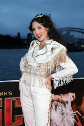 February 8, 2026: ANAHI SANZ attends the Sydney Premiere of EPiC: Elvis Presley in Concert at Westpac OpenAir, Mrs Macquarie s Point on February 08, 2026 in Sydney, NSW Australia  - ZUMAa155 20260208_aaa_a155_039 Copyright: xChristopherxKhouryx