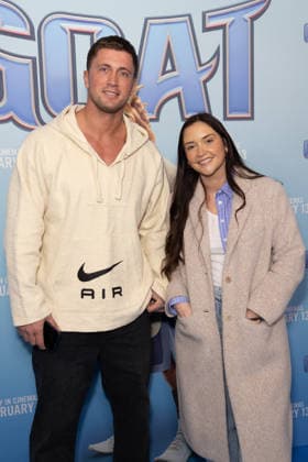 February 8, 2026, London, United Kingdom: Dan Osborne and Jacqueline Jossa attend the GOAT film screening, at Picturehouse Central in Piccadilly, London. London United Kingdom - ZUMAs197 20260208_aaa_s197_161 Copyright: xPhilxLewisx