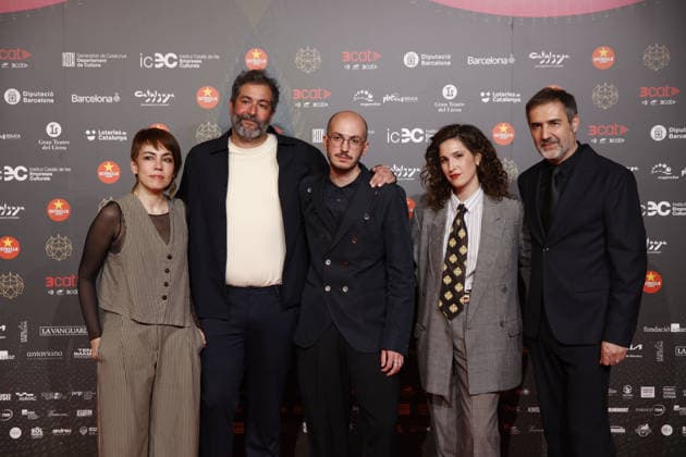 Photocall of the Gaudí Awards in Barcelona The team of La nostra habitació during the photocall of the Gaudí Awards, on February 8, 2026, in Barcelona, Catalunya Spain The 18 Gaudí Awards of the Catalan Film Academy will be presented this Sunday at a gala at the Gran Teatre del Liceu in Barcelona in an edition with Romería , by Carla Simón, with 13 nominations, Sirat , by Oliver Laxe, with 12, and Sorda , by Eva Libertad, with 10, leading the choices 08 FEBRUARY 2026 PREMIS GAUDÍ BARCELONA Kike Rincó Barcelona Catalunya Catalunya Barcelona Catalunya Espana Copyright: xKikexRinconx 7275414