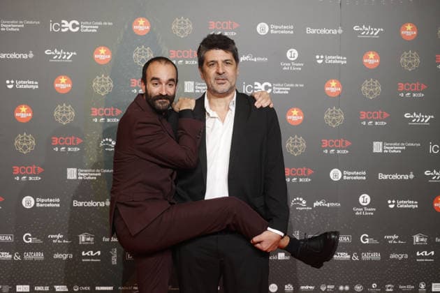 Photocall of the Gaudí Awards in Barcelona Screenwriters Eduard Solà i and Cesc Gay d during the photocall of the Gaudí Awards, on February 8, 2026, in Barcelona, Catalonia Spain The 18 Gaudí Awards of the Catalan Film Academy will be presented this Sunday at a gala at the Gran Teatre del Liceu in Barcelona in an edition with Romería , by Carla Simón, with 13 nominations, Sirat , by Oliver Laxe, with 12, and Sorda , by Eva Libertad, with 10, leading the choices 08 FEBRUARY 2026 PREMIS GAUDÍ BARCELONA Kike Rincó Barcelona Catalunya Catalunya Barcelona Catalunya Espana Copyright: xKikexRinconx 7275973