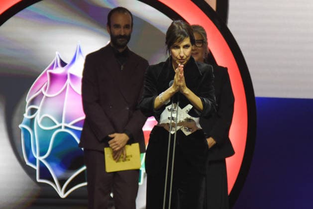 Gala of the Gaudí Awards in Barcelona Director Eva Libertad collects the award for best director for Sorda , during the Gaudí Awards gala, February 8, 2026, in Barcelona, Catalunya Espana The 18th Gaudí Awards of the Acadèmia del Cinema Català will be presented this Sunday at a gala at the Gran Teatre del Liceu in Barcelona in an edition with Romería , by Carla Simón , with 13 nominations, Sirat , by Oliver Laxe, with 12, and Sorda , by Eva Libertad, with 10, leading the options 08 FEBRUARY 2026 Barcelona Catalunya Catalunya Barcelona Catalunya Espana Copyright: xAlbertoxParedesx 7276013