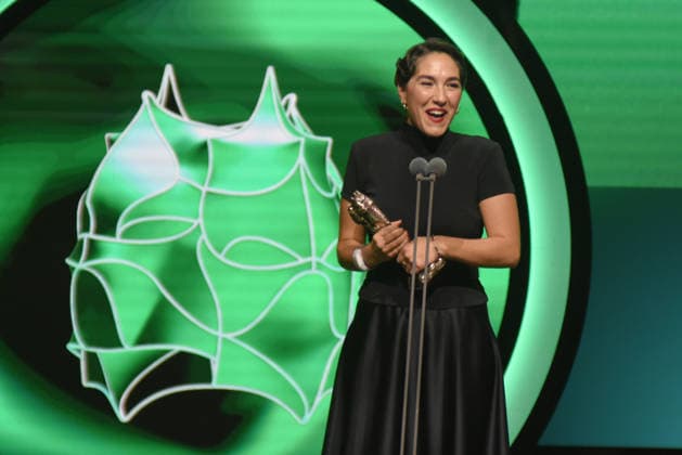 Gala of the Premis Gaudí in Barcelona Zaira Eva Adén wins the award for best makeup and hairstyling in the film Sirat , during the gala of the Gaudí Awards, on February 8, 2026, in Barcelona, Catalunya Espana The 18th Gaudí Awards of the Acadèmia del Cinema Català will be presented this Sunday at a gala at the Gran Teatre del Liceu in Barcelona in an edition with Romería , by Carla Simón , with 13 nominations, Sirat , by Oliver Laxe, with 12, and Sorda , by Eva Libertad, with 10, leading the options 08 FEBRUARY 2026 Barcelona Catalunya Barcelona Catalunya Catalunya Espana Copyright: xAlbertoxParedesx 7276018