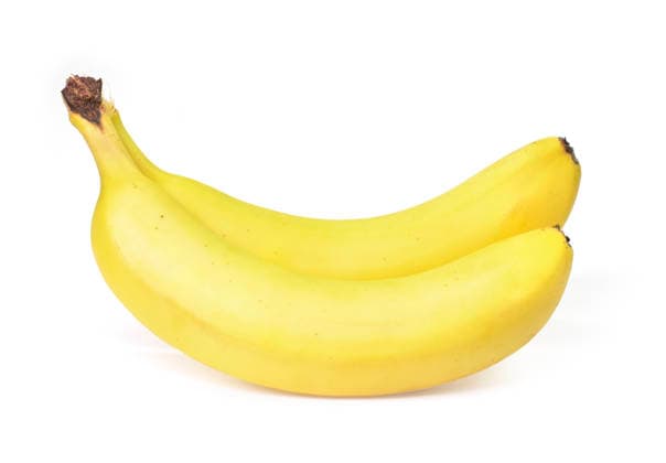 Zwei frische gelbe Bananen mit Stielen, isoliert auf weißem Hintergrund Zwei frische gelbe Bananen mit Stielen, isoliert auf weißem Hintergrund (License=RF) Copyright: xZoonar.com AnnaxSamoilichenkoox 24623540
