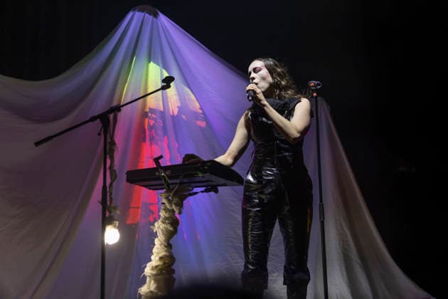 Allie X peforms at Manchester Apollo Canadian singer, songwriter, and visual artist Allie X performs at Manchester Apollo, Manchester, England, 8th February 2026, Credit:Mike Gray Avalon  Copyright: xMikexGrayx xAvalonx 1073259197
