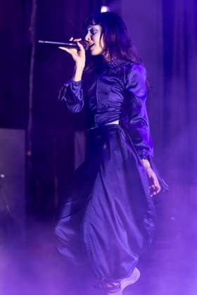 Magdalena Bay perform at Manchester Apollo Mica Tenenbaum of American alternative pop duo Magdalena Bay performs at Manchester Apollo, Manchester, England, 8th February 2026, Credit:Mike Gray Avalon  Copyright: xMikexGrayx xAvalonx 1073259929