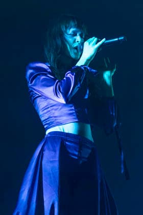 Magdalena Bay perform at Manchester Apollo Mica Tenenbaum of American alternative pop duo Magdalena Bay performs at Manchester Apollo, Manchester, England, 8th February 2026, Credit:Mike Gray Avalon  Copyright: xMikexGrayx xAvalonx 1073259940