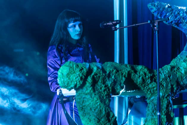 Magdalena Bay perform at Manchester Apollo Mica Tenenbaum of American alternative pop duo Magdalena Bay performs at Manchester Apollo, Manchester, England, 8th February 2026, Credit:Mike Gray Avalon  Copyright: xMikexGrayx xAvalonx 1073259954