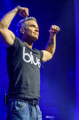 Robbie Williams performs live in Brixton Academy, London, 8 February 2026 Robbie Williams plays two sets live to promote his new album Britpop in Brixton Academy, London, 8 February 2026 ., Credit:Tina Korhonen Avalon United Kingdom, London  Copyright: xTinaxKorhonenx xAvalonx 1073261551