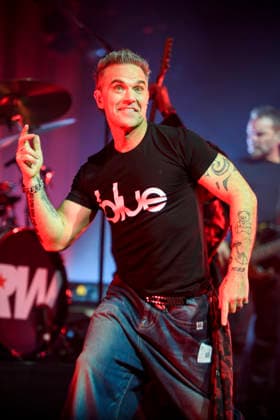 Robbie Williams performs live in Brixton Academy, London, 8 February 2026 Robbie Williams plays two sets live to promote his new album Britpop in Brixton Academy, London, 8 February 2026 ., Credit:Tina Korhonen Avalon United Kingdom, London  Copyright: xTinaxKorhonenx xAvalonx 1073261635