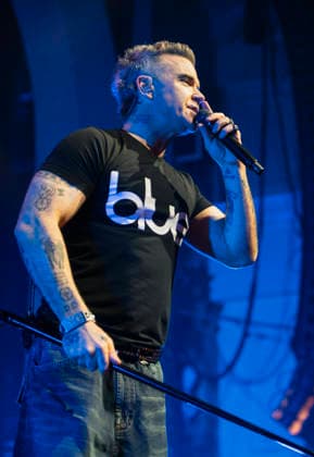 Robbie Williams performs live in Brixton Academy, London, 8 February 2026 Robbie Williams plays two sets live to promote his new album Britpop in Brixton Academy, London, 8 February 2026 ., Credit:Tina Korhonen Avalon United Kingdom, London  Copyright: xTinaxKorhonenx xAvalonx 1073261671