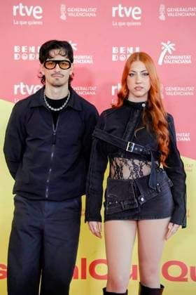 Press conference with the 18 artists of Benidorm Fest 2026 Tony Grox and Lucycalys pose after a press conference, at the Mirador del Castillo, on February 9, 2026, in Benidorm, Alicante, Valencian Community Spain After the welcome party last Saturday, February 7, today officially starts the week of Benidorm Fest 2026, six days in which the two semi-finals will be held on February 10 and 12 and the final on February 14, 2026 In addition to the three galas, the programming of the sixth edition of the festival includes rehearsals, press conferences and pre and post galas programs 09 FEBRUARY 2026 Joaquí Benidorm, Alicante, Comunidad Va Benidorm, Alicante, Comunidad Va Spain Copyright: xJoaquinxReinax 7276976