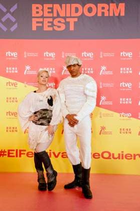 Press conference with the 18 artists of the Benidorm Fest 2026 The singers Dora and Marlon Collins pose after a press conference, at the Mirador del Castillo, on February 9, 2026, in Benidorm, Alicante, Valencian Community Spain After the welcome party last Saturday, February 7, today officially starts the week of the Benidorm Fest 2026, six days in which the two semi-finals will be held on February 10 and 12 and the final on February 14, 2026 In addition to the three galas, the programming of the sixth edition of the festival includes rehearsals, press conferences and pre and post galas programs 09 FEBRUARY 2026 Joaquí Benidorm, Alicante, Comunidad Va Benidorm, Alicante, Comunidad Va Spain Copyright: xJoaquinxReinax 7276984