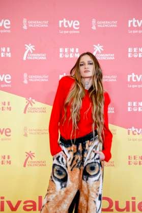 Press conference with the 18 artists of the Benidorm Fest 2026 The singer Luna Ki poses after a press conference, at the Mirador del Castillo, on February 9, 2026, in Benidorm, Alicante, Valencian Community Spain After the welcome party last Saturday, February 7, today officially starts the week of the Benidorm Fest 2026, six days in which the two semi-finals will be held on February 10 and 12 and the final on February 14, 2026 In addition to the three galas, the programming of the sixth edition of the festival includes rehearsals, press conferences and pre and post galas programs 09 FEBRUARY 2026 Joaquí Benidorm, Alicante, Comunidad Va Benidorm, Alicante, Comunidad Va Spain Copyright: xJoaquinxReinax 7276997
