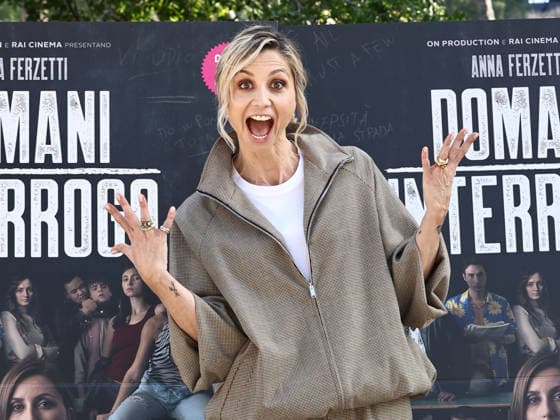 Rome, Casa del Cinema, photocall for the film Domani Interrogo. Pictured: Anna Ferzetti  Copyright: xMarcoxProvvisionatox xipa-agency.netx xMarcoxProvvisionatox IPA_Agency_IPA71178894