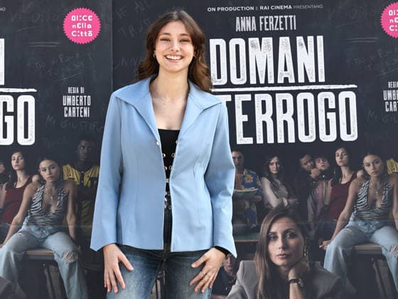 Rome, Casa del Cinema, photocall for the film Domani Interrogo. Pictured: Anita Serafini  Copyright: xMarcoxProvvisionatox xipa-agency.netx xMarcoxProvvisionatox IPA_Agency_IPA71179044
