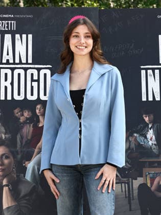 Rome, Casa del Cinema, photocall for the film Domani Interrogo. Pictured: Anita Serafini  Copyright: xMarcoxProvvisionatox xipa-agency.netx xMarcoxProvvisionatox IPA_Agency_IPA71179045