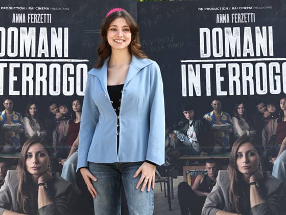 Rome, Casa del Cinema, photocall for the film Domani Interrogo. Pictured: Anita Serafini  Copyright: xMarcoxProvvisionatox xipa-agency.netx xMarcoxProvvisionatox IPA_Agency_IPA71179047