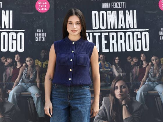 Rome, Casa del Cinema, photocall for the film Domani Interrogo. Pictured: Zoe Massenti  Copyright: xMarcoxProvvisionatox xipa-agency.netx xMarcoxProvvisionatox IPA_Agency_IPA71179057