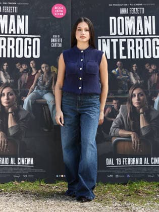 Rome, Casa del Cinema, photocall for the film Domani Interrogo. Pictured: Zoe Massenti  Copyright: xMarcoxProvvisionatox xipa-agency.netx xMarcoxProvvisionatox IPA_Agency_IPA71179058