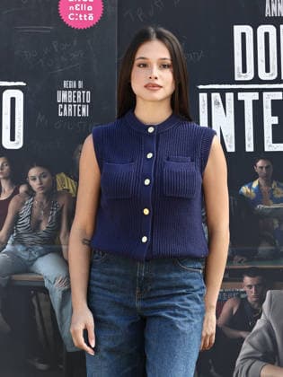 Rome, Casa del Cinema, photocall for the film Domani Interrogo. Pictured: Zoe Massenti  Copyright: xMarcoxProvvisionatox xipa-agency.netx xMarcoxProvvisionatox IPA_Agency_IPA71179059