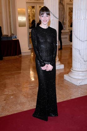 February 9, 2026, Milan, Rome, Italy: 09 02 2026 Milan, Welcome cocktail for guests at the Opening Ceremony of the Milan Cortina 2026 Olympics at the Teatro alla Scala. - Pictured: Nicoletta Manni Milan Italy  - ZUMAa289 20260209_zia_a289_021 Copyright: xMax Agfx