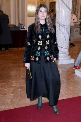February 9, 2026, Milan, Rome, Italy: 09 02 2026 Milan, Welcome cocktail for guests at the Opening Ceremony of the Milan Cortina 2026 Olympics at the Teatro alla Scala. - Pictured: Marisa Tomei Milan Italy  - ZUMAa289 20260209_zia_a289_046 Copyright: xMax Agfx
