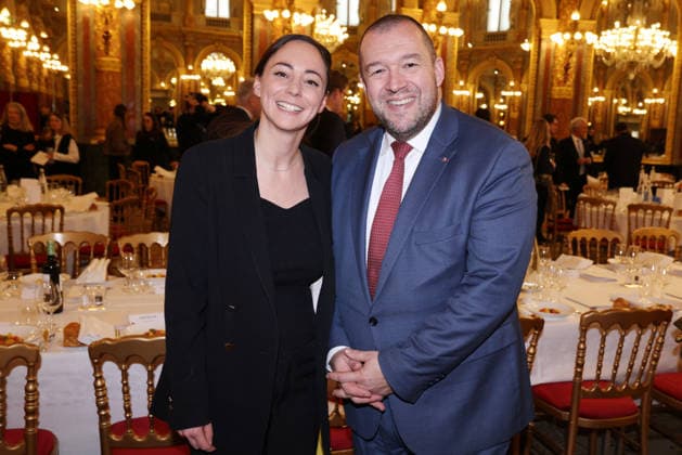 Exclusive - Nina Metayer at Chinese Business Club Lunch - Paris Exclusive - Nina Metayer and Guillaume Gomez attending the Chinese Business Club s monthly lunch held at Intercontinental Opera in Paris, France on February 09, 2026. Photo by Jerome Domine ABACAPRESS.COM France  Copyright: xDominexJerome ABACAx