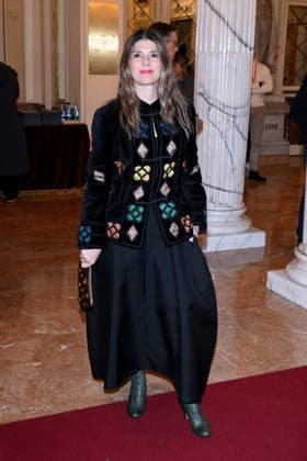 February 9, 2026, Milan, Rome, Italy: 09 02 2026 Milan, Welcome cocktail for guests at the Opening Ceremony of the Milan Cortina 2026 Olympics at the Teatro alla Scala. - Pictured: Marisa Tomei Milan Italy  - ZUMAa289 20260209_zia_a289_045 Copyright: xMax Agfx