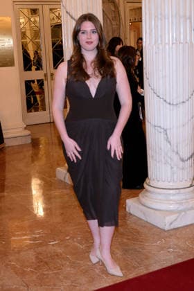 February 9, 2026, Milan, Rome, Italy: 09 02 2026 Milan, Welcome cocktail for guests at the Opening Ceremony of the Milan Cortina 2026 Olympics at the Teatro alla Scala. - Pictured: Arianna Maher Milan Italy  - ZUMAa289 20260209_zia_a289_055 Copyright: xMax Agfx