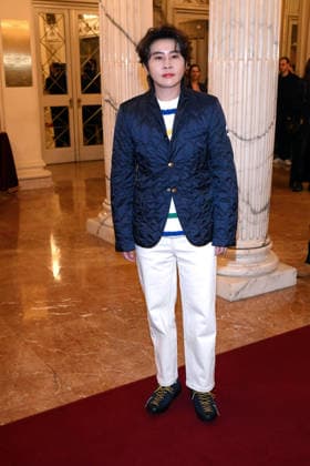 February 9, 2026, Milan, Rome, Italy: 09 02 2026 Milan, Welcome cocktail for guests at the Opening Ceremony of the Milan Cortina 2026 Olympics at the Teatro alla Scala. - in the photo: Wang Meng. Milan Italy  - ZUMAa289 20260209_zia_a289_057 Copyright: xMax Agfx