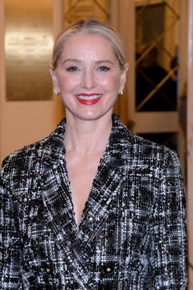 February 9, 2026, Milan, Rome, Italy: 09 02 2026 Milan, Welcome cocktail for guests at the Opening Ceremony of the Milan Cortina 2026 Olympics at the Teatro alla Scala. - in the photo: Katherine Lanasa. Milan Italy  - ZUMAa289 20260209_zia_a289_071 Copyright: xMax Agfx