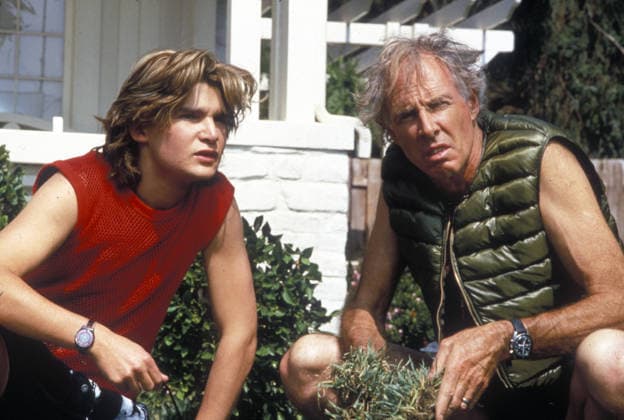 RECORD DATE NOT STATED The Burbs Corey Feldman and Bruce Dern EDITORIAL USE ONLY  Copyright: x