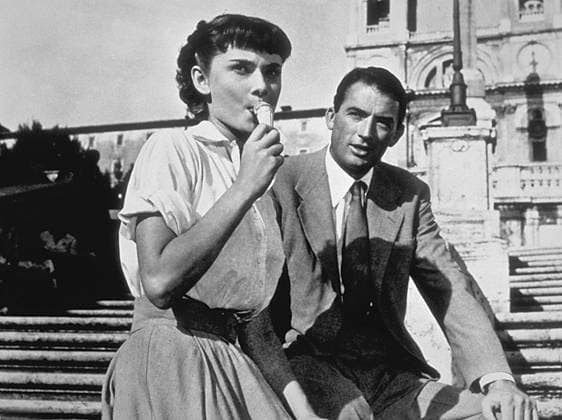 RECORD DATE NOT STATED Roman Holiday Audrey Hepburn and Gregory Peck 1953 Paramount EDITORIAL USE ONLY  Copyright: x