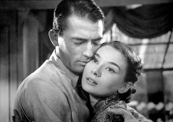 RECORD DATE NOT STATED Roman Holiday Audrey Hepburn and Gregory Peck 1953 EDITORIAL USE ONLY  Copyright: x