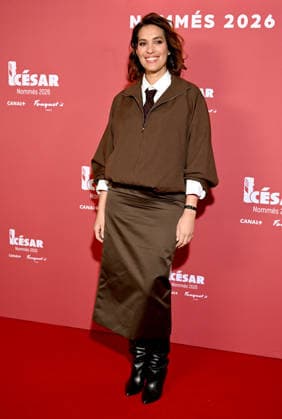 Diner des nommés au CESAR 2026 Annual dinner with all nominated artists for 2026 CESAR awards 452910 2026 02 09 France Cholewa, Laurie  Copyright: xSergexArnalx xStarfacex STAR_452910_012