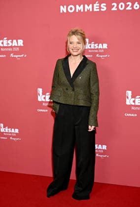 Diner des nommés au CESAR 2026 Annual dinner with all nominated artists for 2026 CESAR awards 452910 2026 02 09 France Thierry, Mélanie  Copyright: xSergexArnalx xStarfacex STAR_452910_016