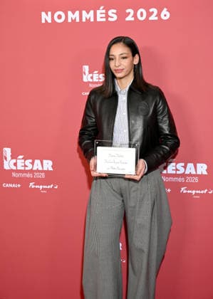 Diner des nommés au CESAR 2026 Annual dinner with all nominated artists for 2026 CESAR awards 452910 2026 02 09 France Melliti, Nadia  Copyright: xSergexArnalx xStarfacex STAR_452910_057