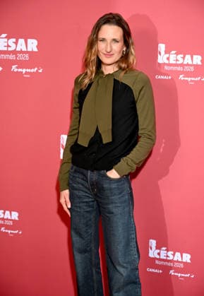 Diner des nommés au CESAR 2026 Annual dinner with all nominated artists for 2026 CESAR awards 452910 2026 02 09 France Cottin, Camille  Copyright: xSergexArnalx xStarfacex STAR_452910_062