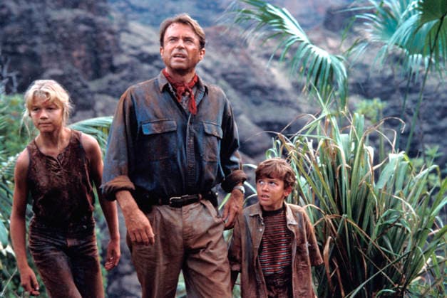 RECORD DATE NOT STATED Jurassic Park Ariana Richards, Sam Neill, Joseph Mazzello EDITORIAL USE ONLY  Copyright: x