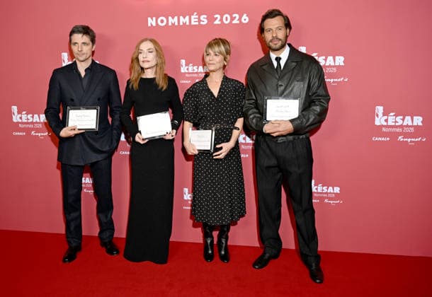 Diner des nommés au CESAR 2026 Annual dinner with all nominated artists for 2026 CESAR awards 452910 2026 02 09 France  Copyright: xSergexArnalx xStarfacex STAR_452910_081