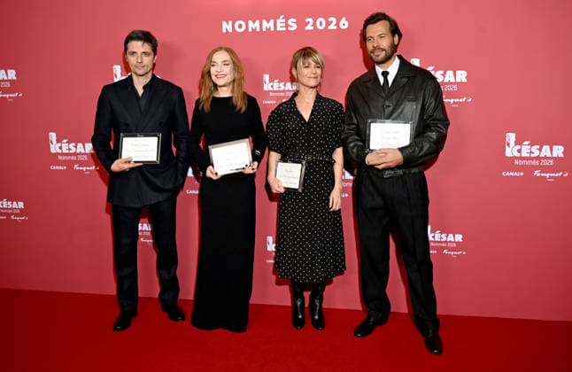 Diner des nommés au CESAR 2026 Annual dinner with all nominated artists for 2026 CESAR awards 452910 2026 02 09 France  Copyright: xSergexArnalx xStarfacex STAR_452910_082