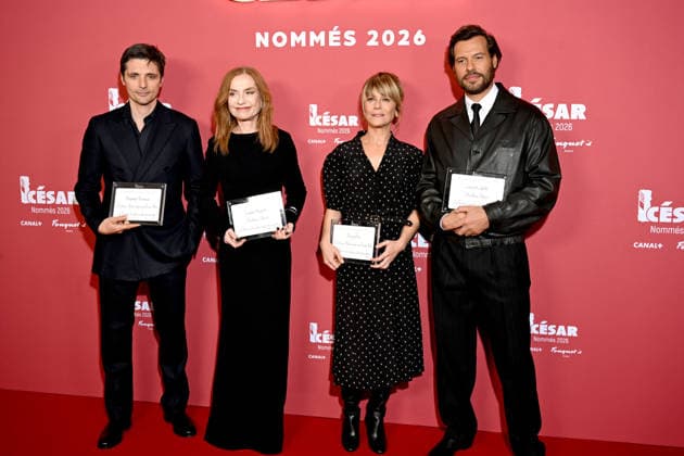 Diner des nommés au CESAR 2026 Annual dinner with all nominated artists for 2026 CESAR awards 452910 2026 02 09 France  Copyright: xSergexArnalx xStarfacex STAR_452910_085