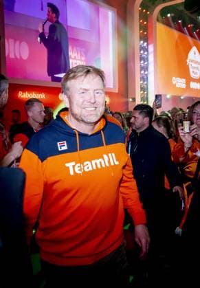 MILAN - Queen Maxima and King Willem-Alexander attend the ceremony for Jutta Leerdam and Femke Kok at the TeamNL house. ROBIN UTRECHT ANP netherlands out - belgium out  Copyright: xx x550188654x originalFilename: 550188654.jpg