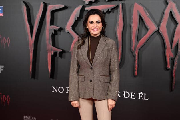 Premiere of the film El Vestido by Jacob Santana Teresa Bueyes during the premiere of the film, El Vestido , on February 9, 2026, in Madrid Spain Belén Rueda returns to the horror genre and does so with El vestido, directed by Jacob Santana, a story in which the actress plays a woman who moves to live in a new house with her daughter after a divorce Psychological realism, supernatural elements, intrigue and a lot of tension between secret and secret PHOTOCALL CINE José Madrid Madrid Madrid Spain  Copyright: xJosÃ xOlivax 7278305