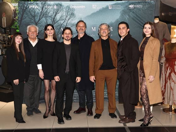 Rome, Adriano Cinema, premiere of the film Jastimari. Pictured: Angela Motta, Giorgio Colangeli, Rossella Brescia, Riccardo Cannella, Fabio Troiano, Francesco Foti, Giuseppe Lanza, and Irene De Gaetano  Copyright: xMarcoxProvvisionatox xipa-agency.netx xMarcoxProvvisionatox IPA_Agency_IPA71200793